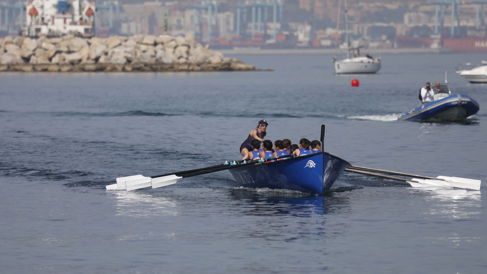 Las fotos de la tercera jornada del Campeonato de España de Remo en banco fijo, en La Línea