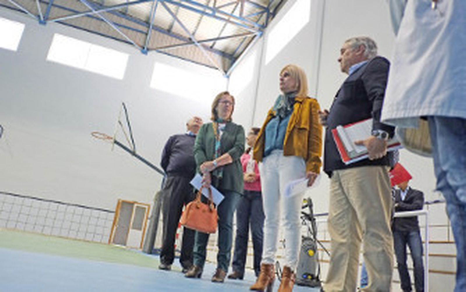 Finalizan las obras de remodelación en el Polideportivo Acuña