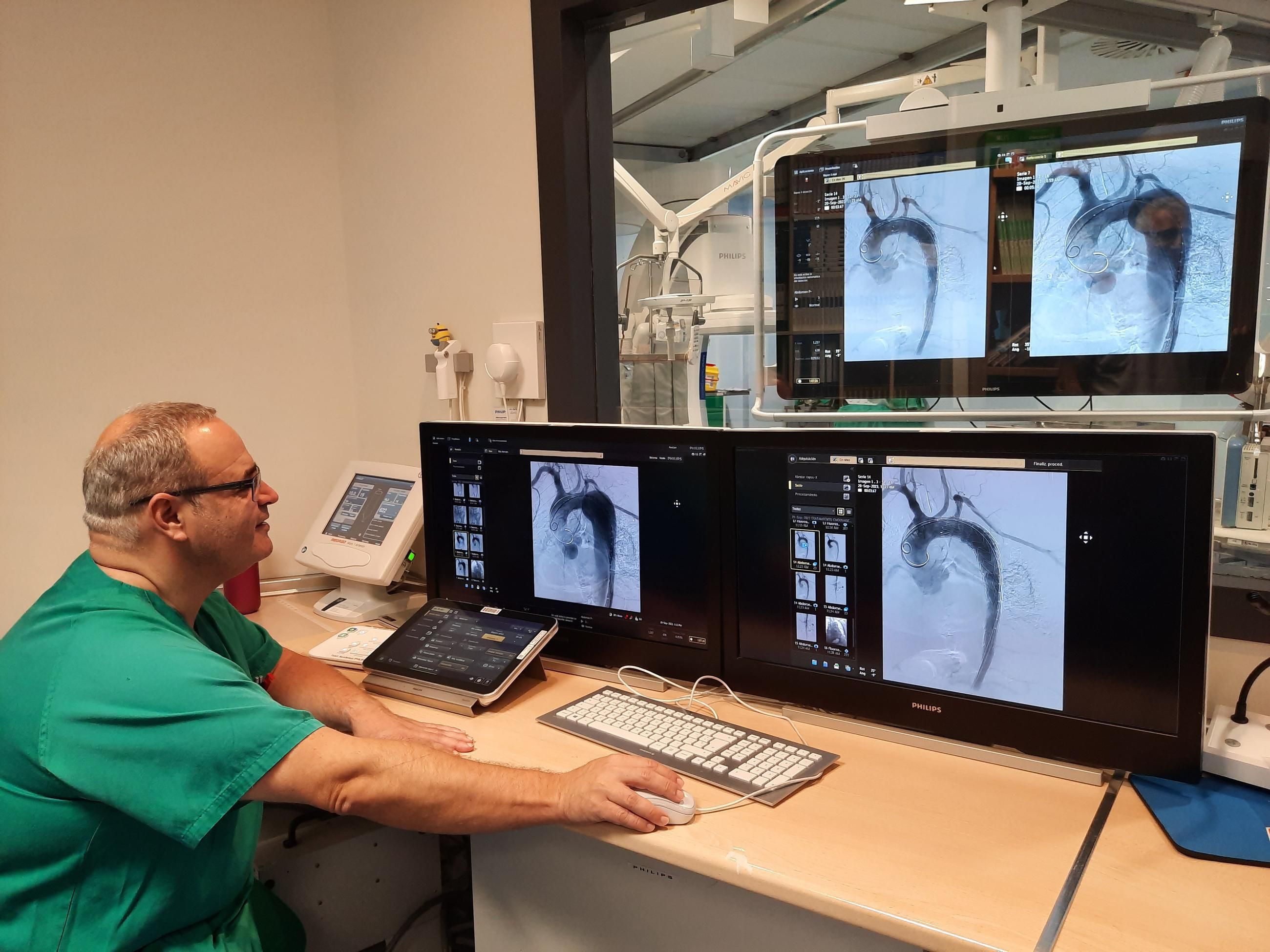 La radiología intervencionista gana tiempo y evita secuelas
