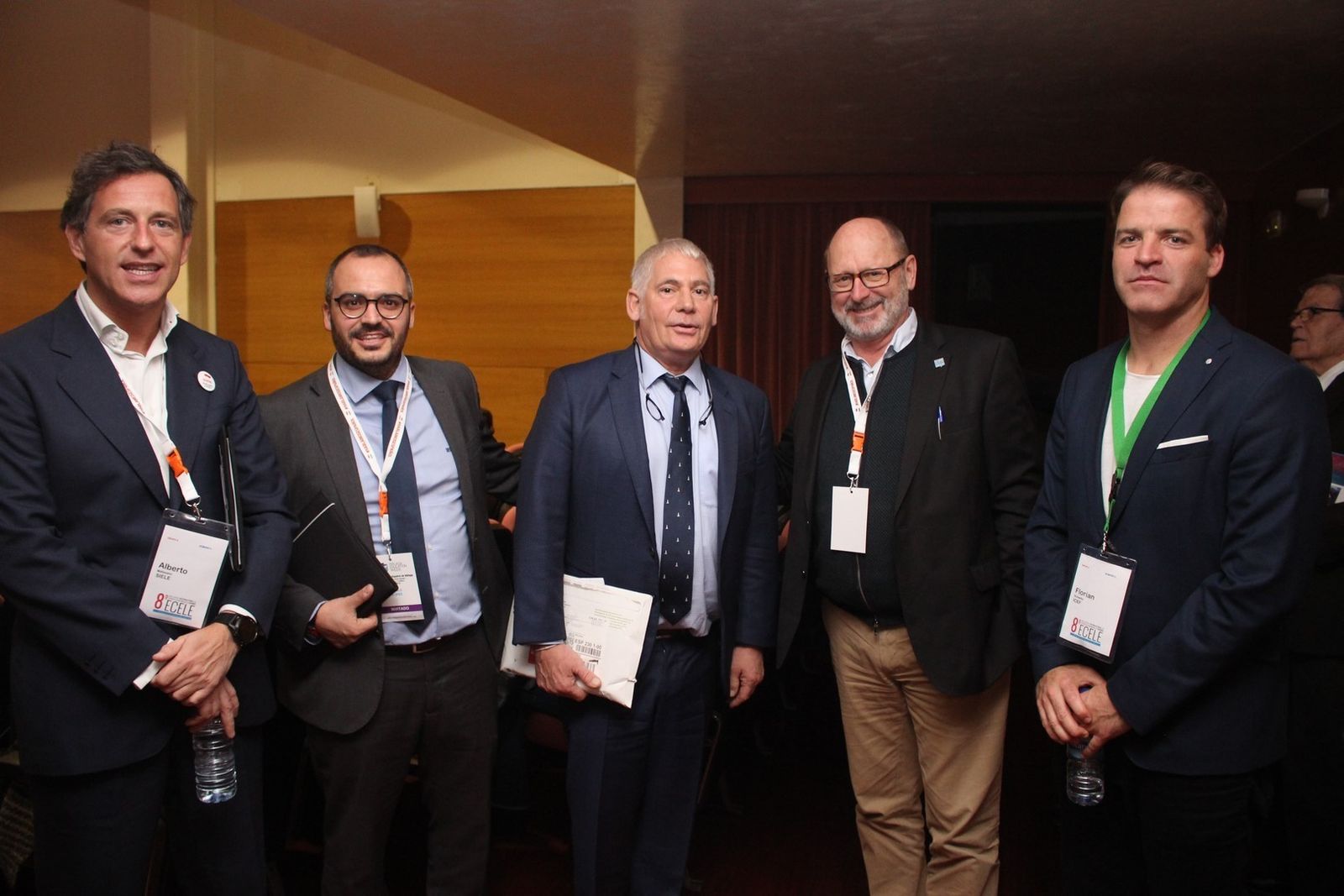 Los ponentes Alberto Matesanz, Pablo López, Markus Badde, Bernhard Roters y Florian Schaefer.