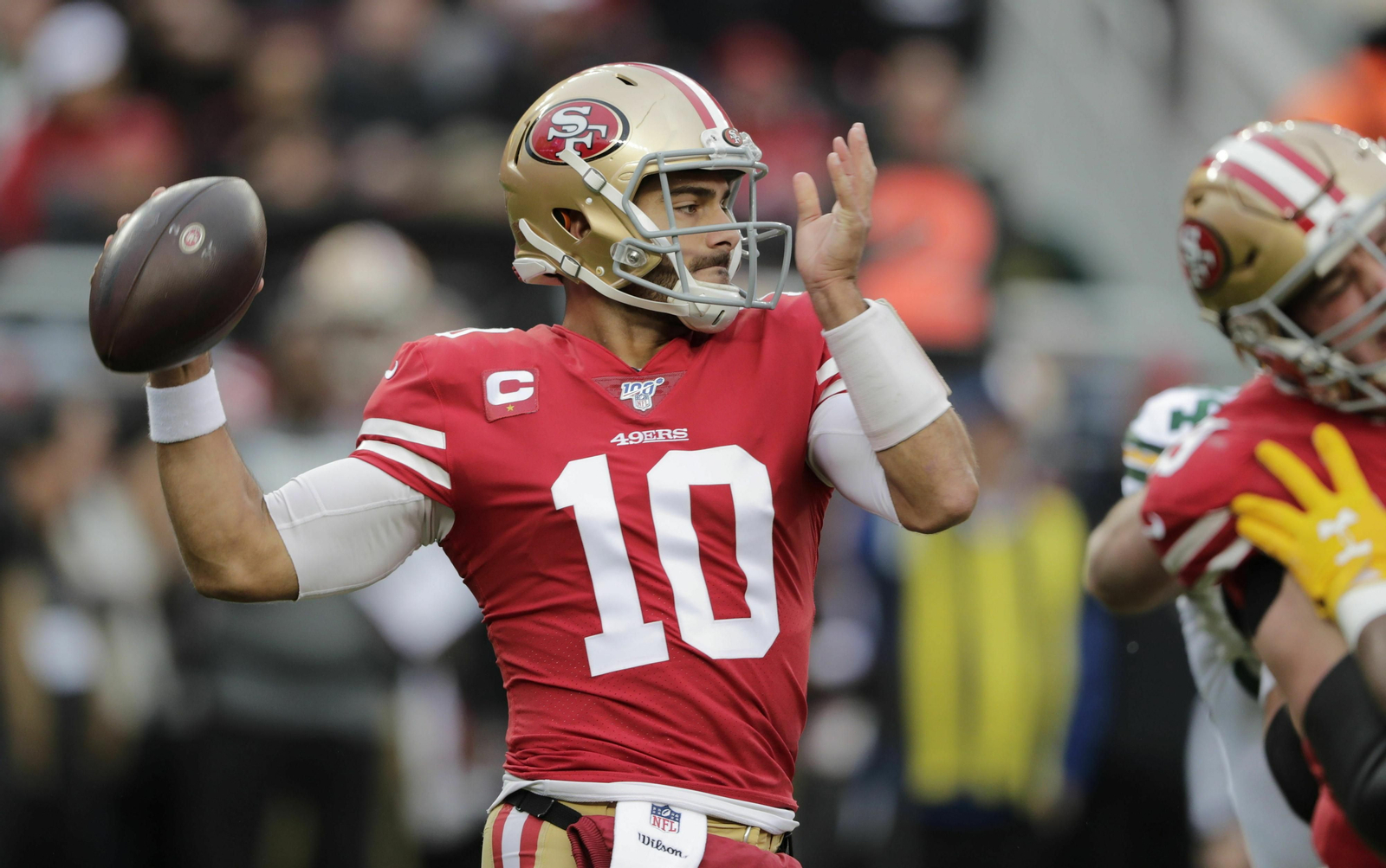 Jimmy Garoppolo, jefe del ataque de los San Francisco 49ers