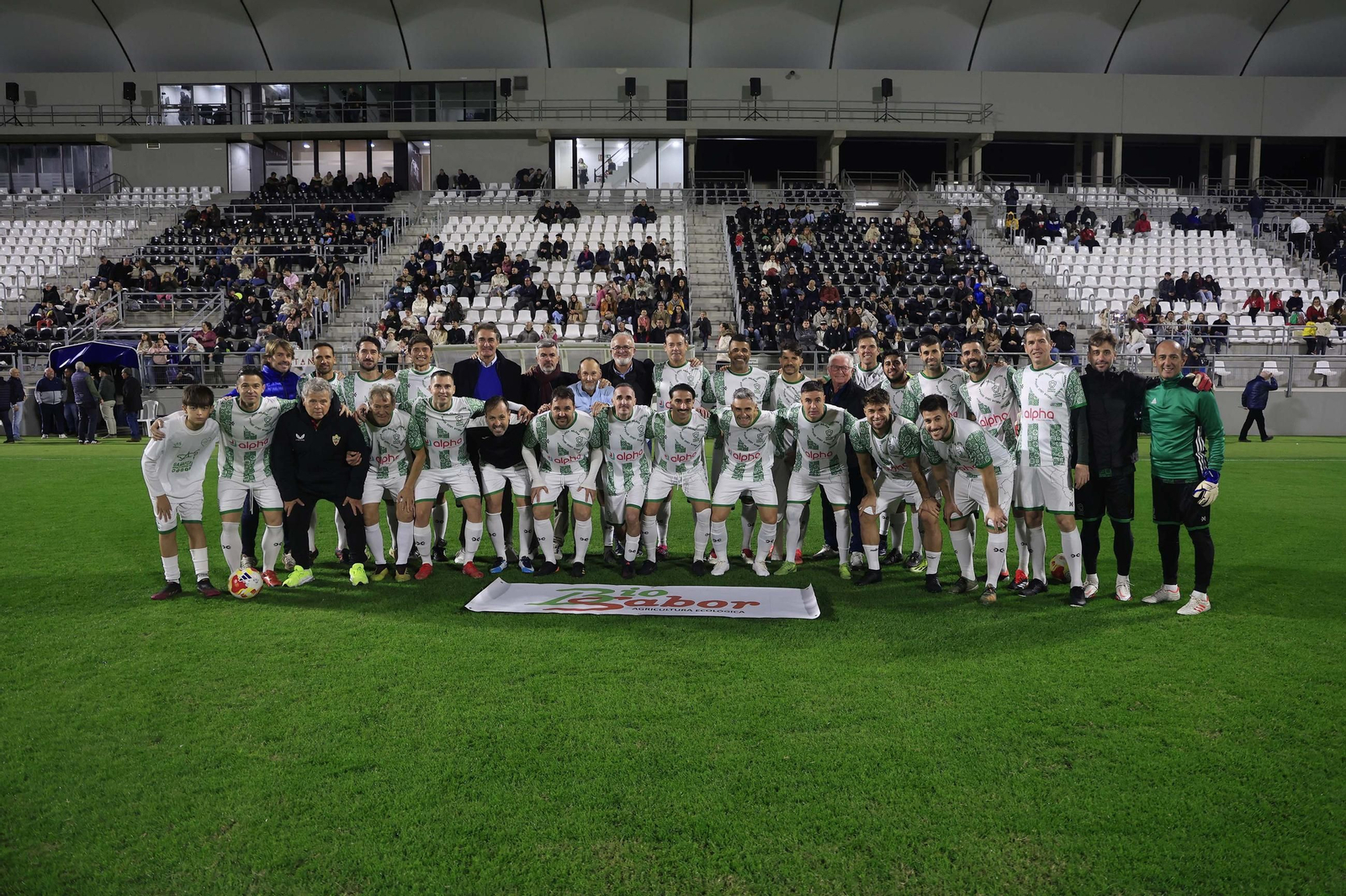 Las fotos del homenaje al ex jugador de la Balona Edu Mena en La Línea