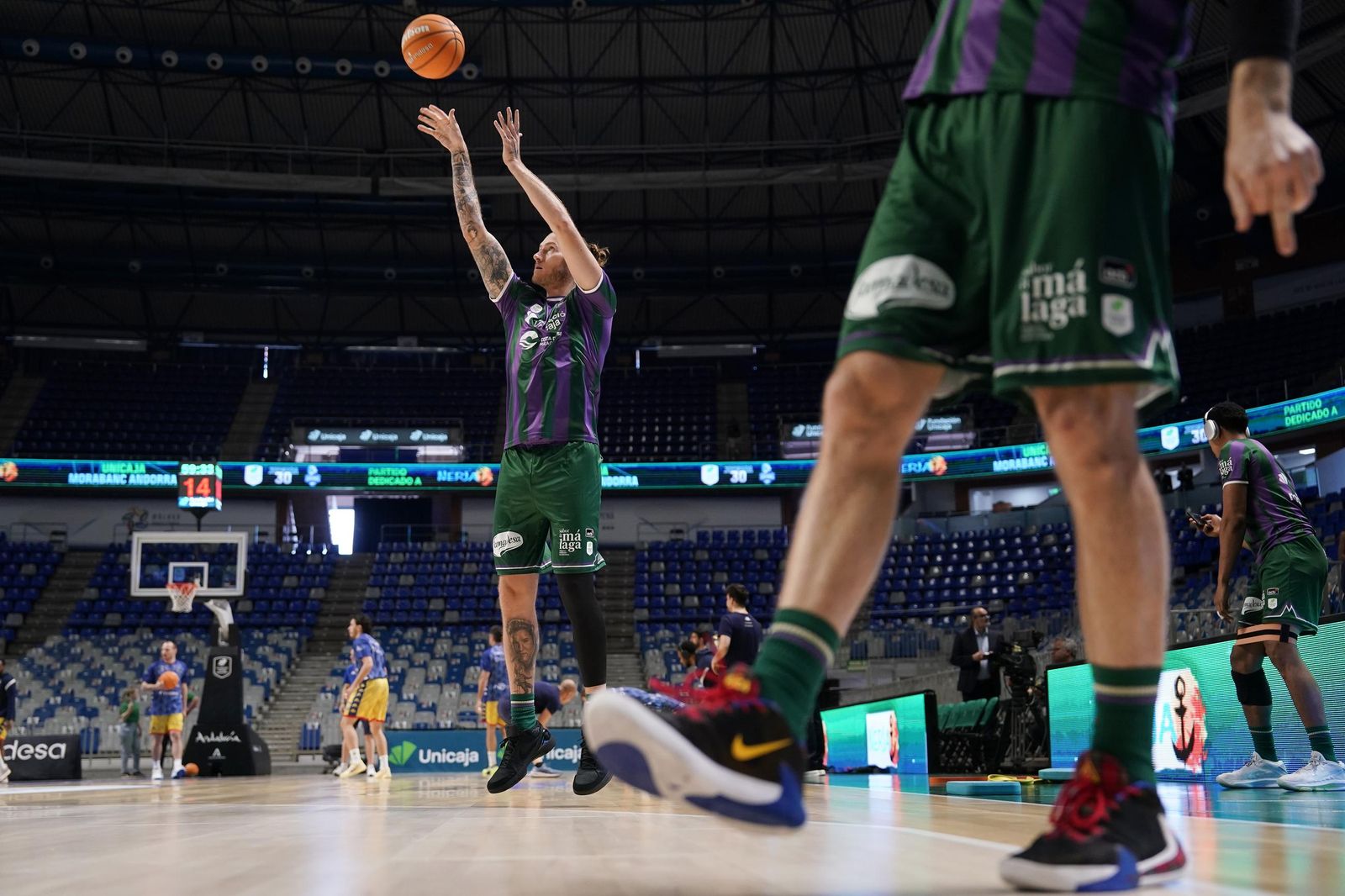 El Unicaja-MoraBanc Andorra, en fotos