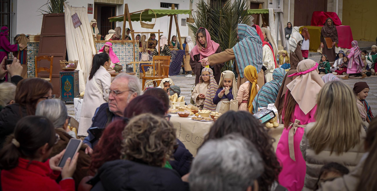 El Belén Viviente de la plaza de San Lucas de Jerez en imágenes