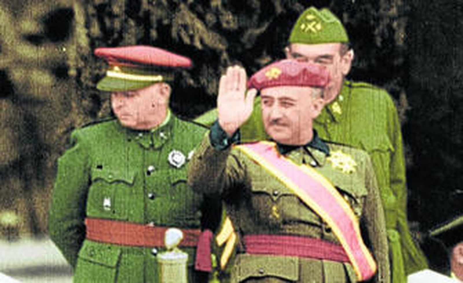 Uno de los fotogramas coloreados de 'España dividida: la Guerra Civil en color'.