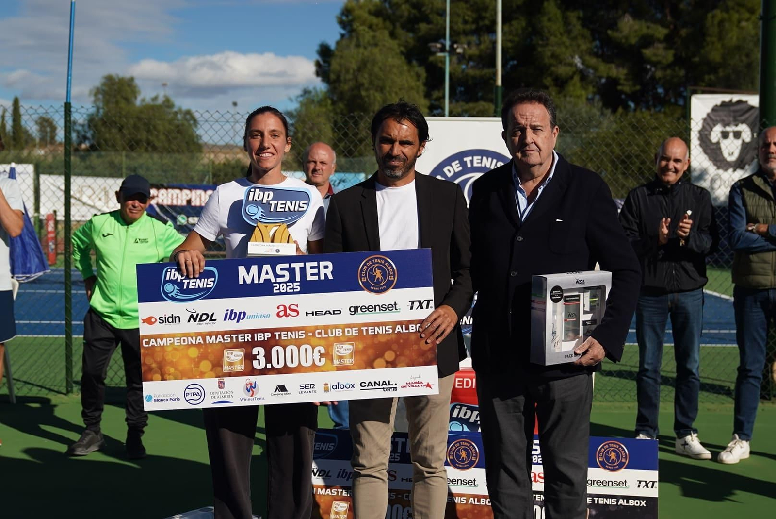 Losciale y Lagutin se coronan en el Master IBP de Tenis de Albox