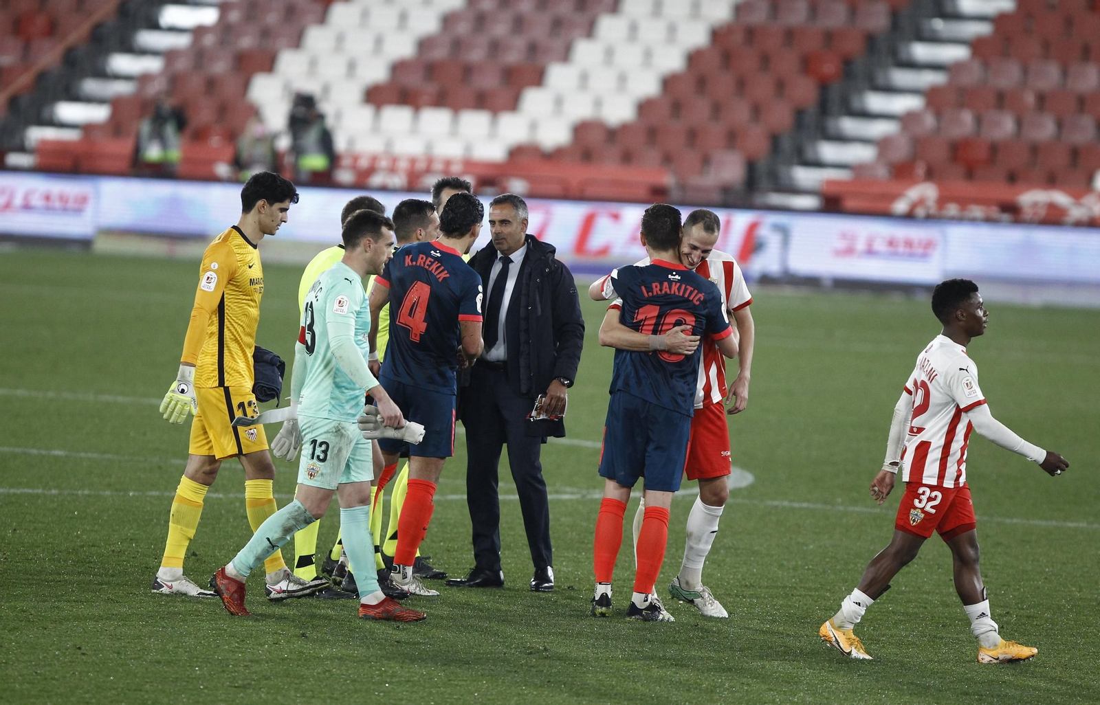 Fotogalería U.D. Almeria-Sevilla F.C. Copa del Rey Fútbol.