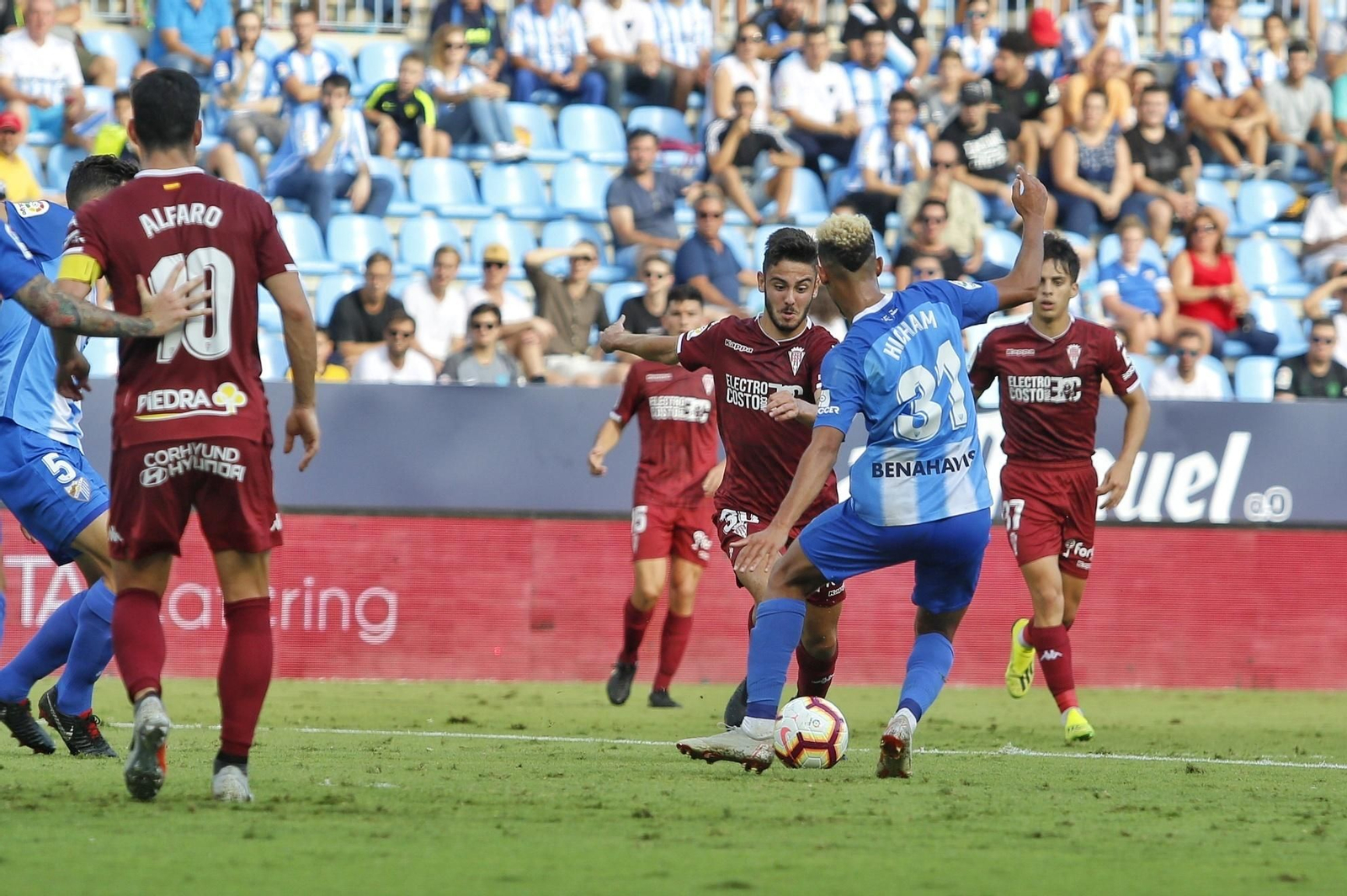 El Málaga CF-Córdoba CF, en imágenes