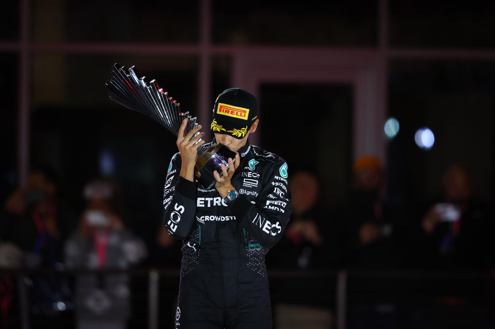 Las fotos del título mundial de Verstappen en Las Vegas