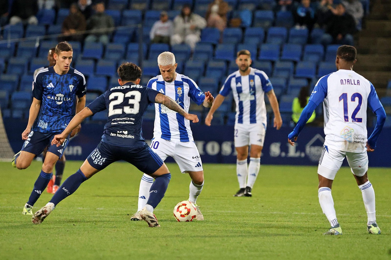 Imágenes del Recreativo de Huelva-Marbella FC