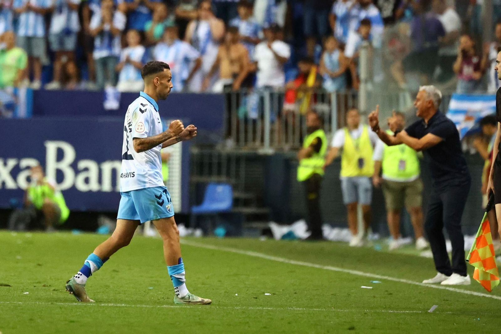 El Málaga CF-Nàstic, en fotos