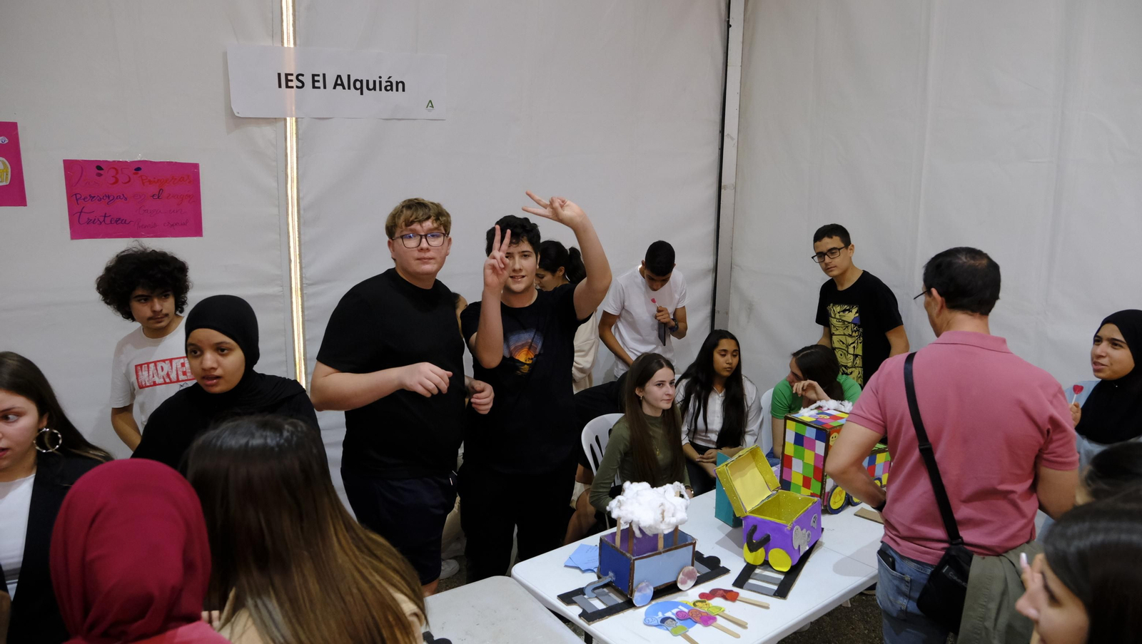 Imágenes de la Feria de la Innovación y la Ciencia en la Universidad de Almería-UAL