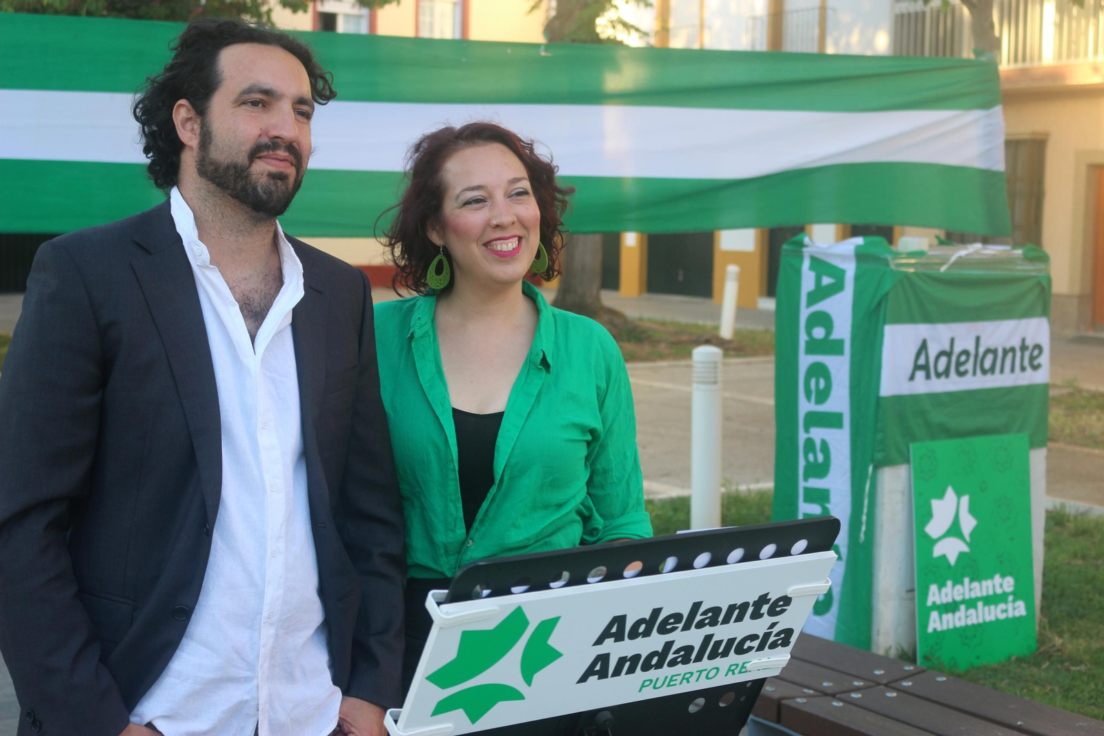 Las imágenes del comienzo de la campaña electoral en Puerto Real