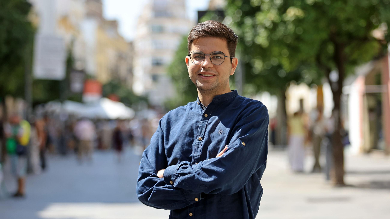 El joven jerezano Pedro Gálvez.