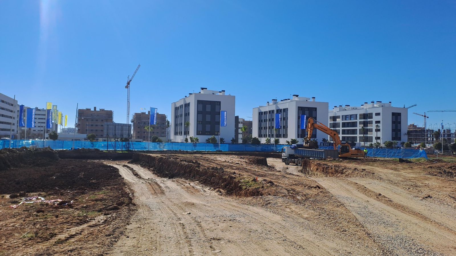 La construcción ha arrancado ya.