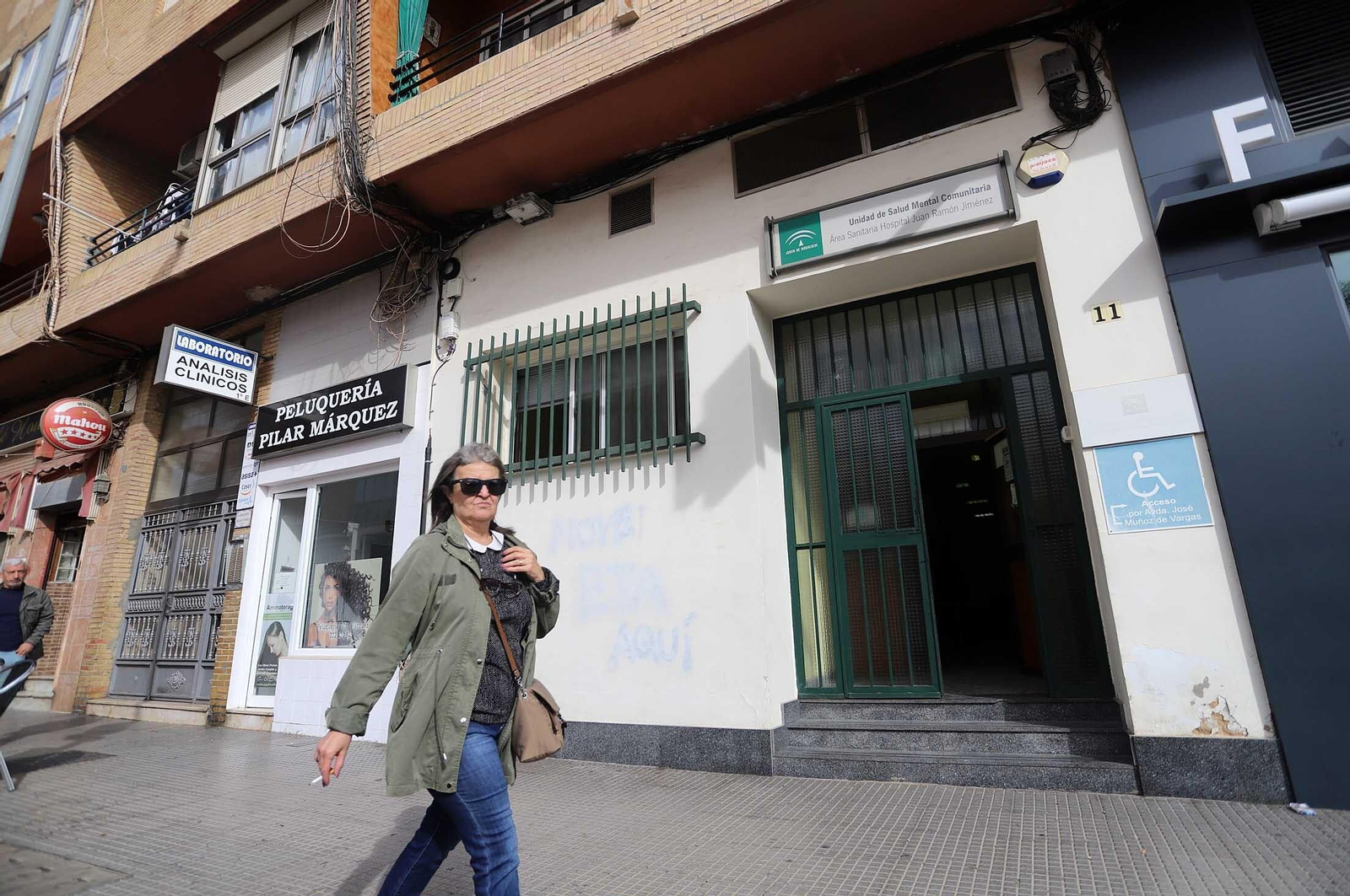 Imágenes del mal estado en el que se encuentra la Unidad de Salud Mental de la Plaza Houston