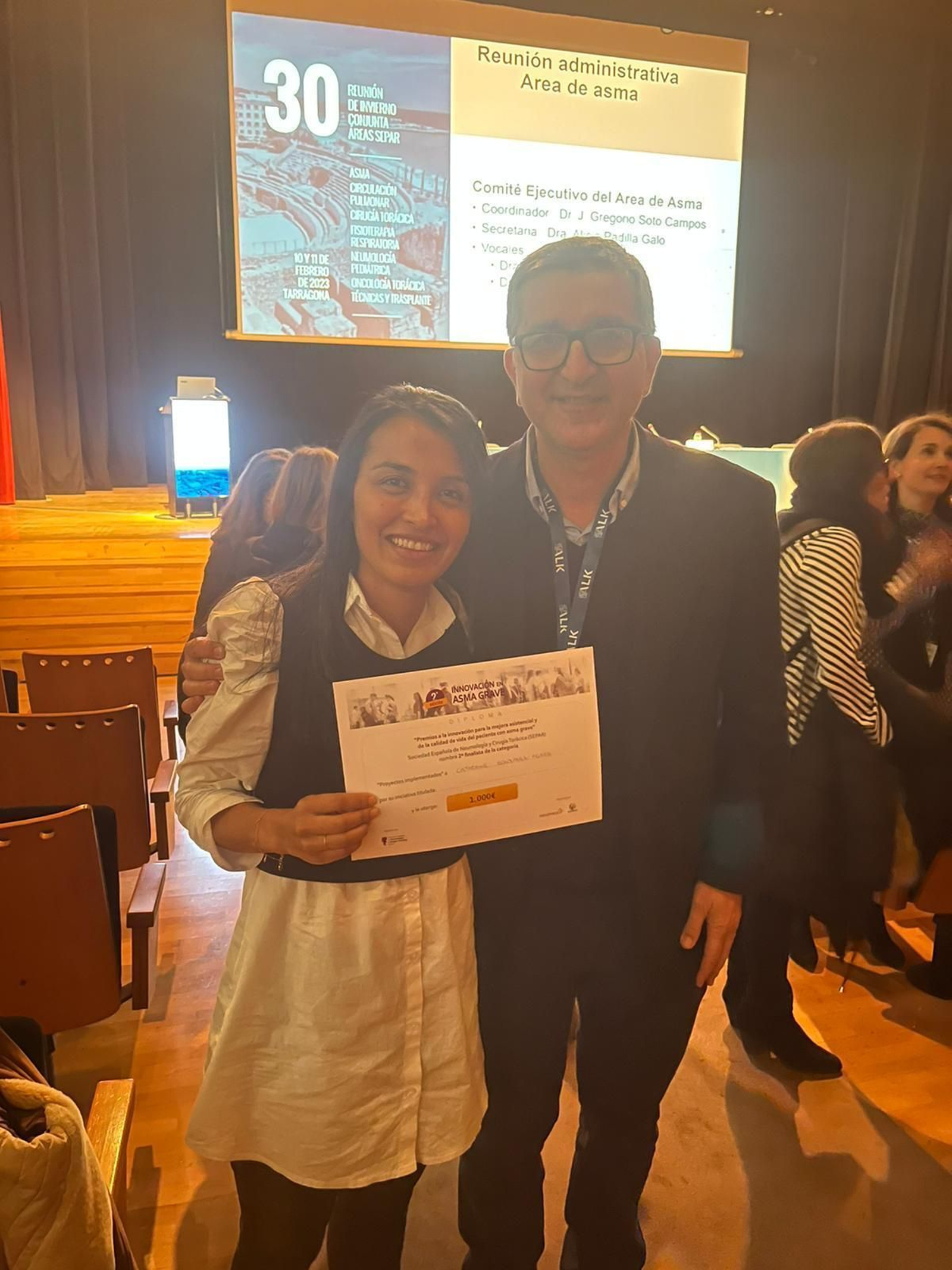 Profesionales del Área Sanitaria de Jerez obtienen un premio de innovación por la atención. integral a pacientes con asma grave