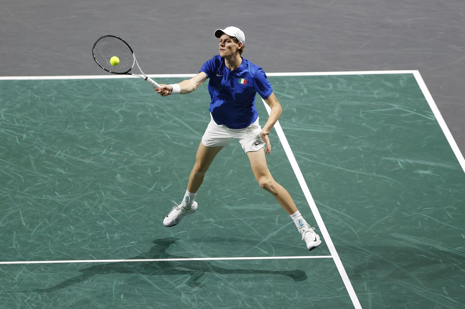 Copa Davis en Málaga: Sinner - Djokovic, en fotos