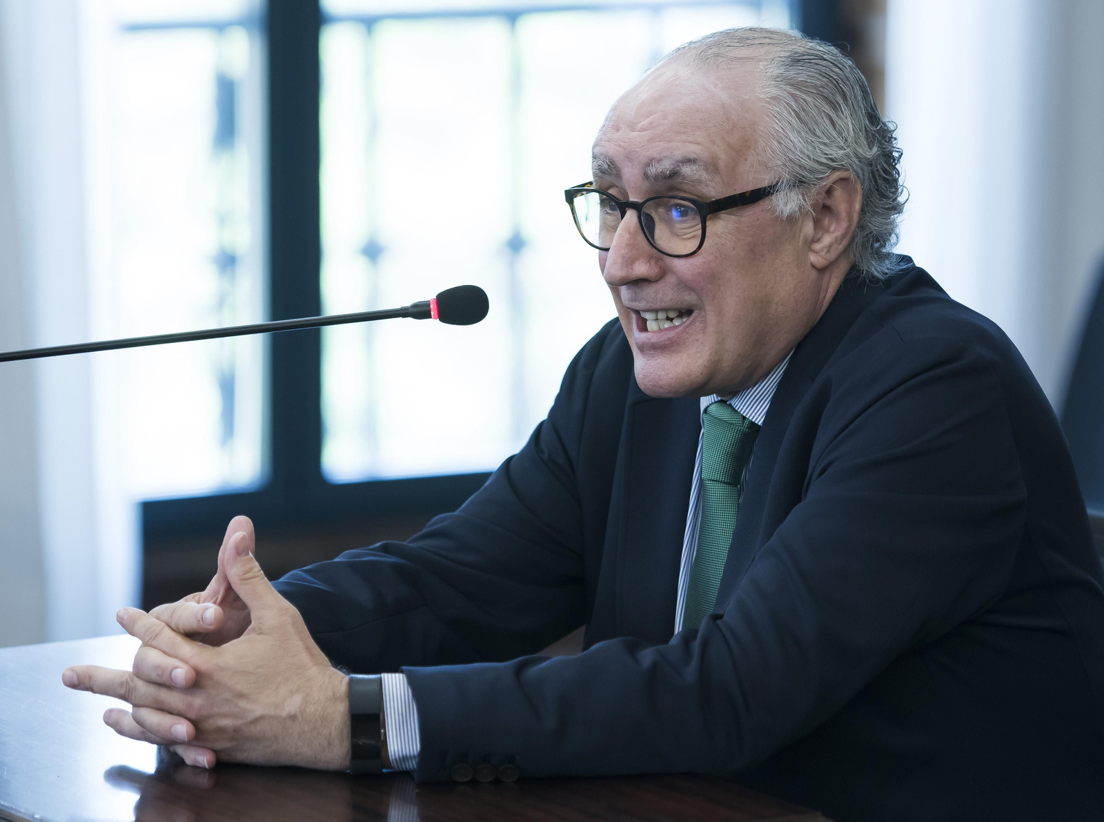 El expresidente del Parlamento Andaluz Javier Torres Vela