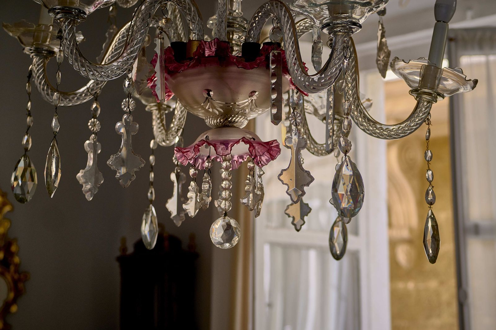 Interior de la finca en Antonio López 7.