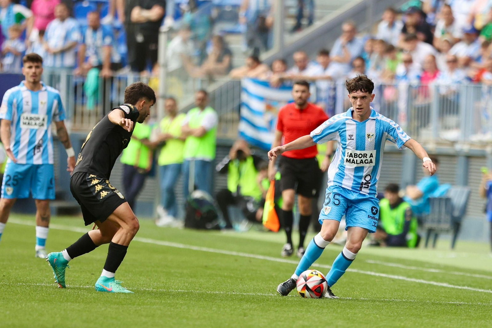 El Málaga CF-AD Ceuta, en fotos