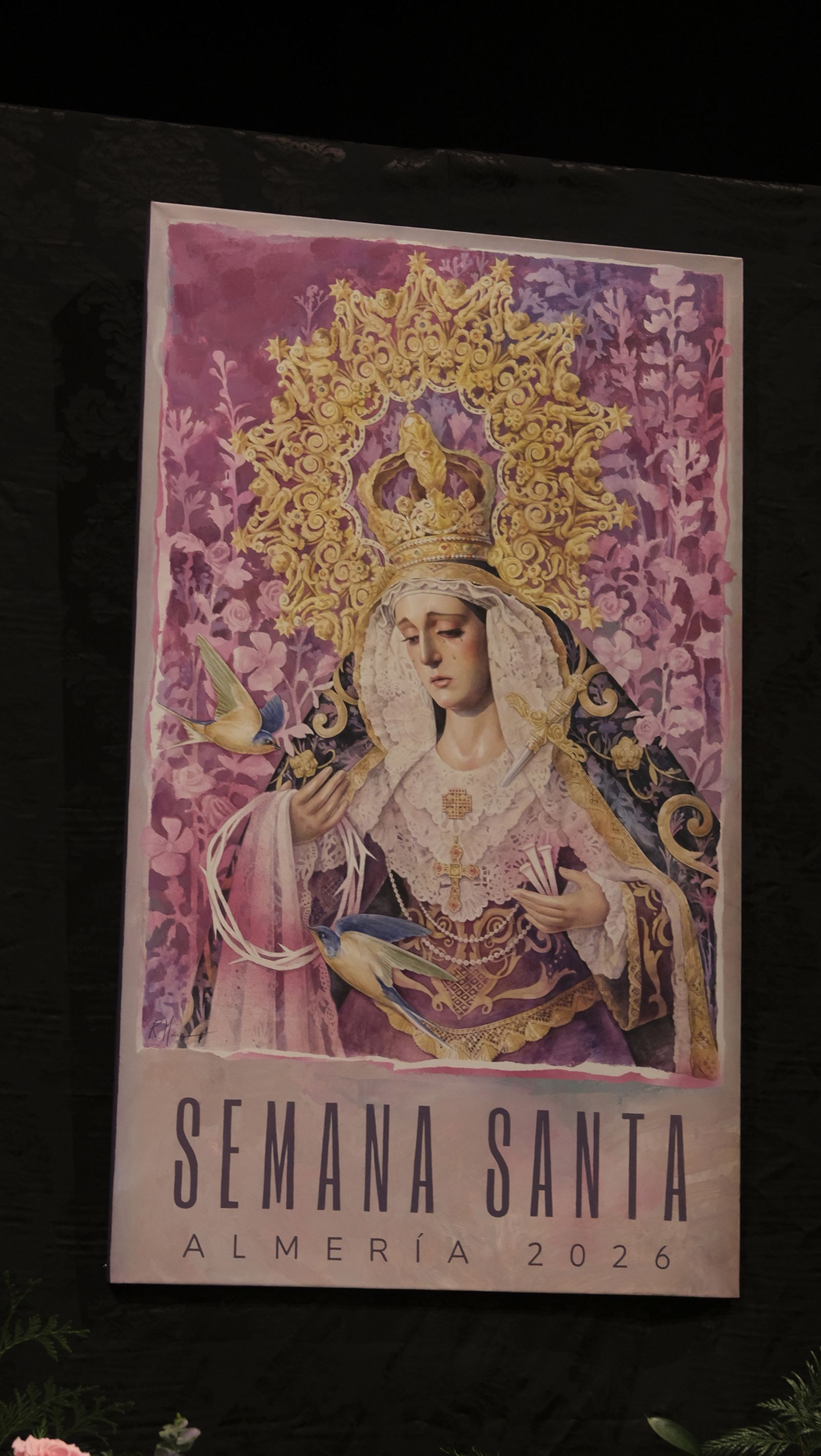 La Semana Santa de Almería 2026 ya tiene cartel, en imágenes
