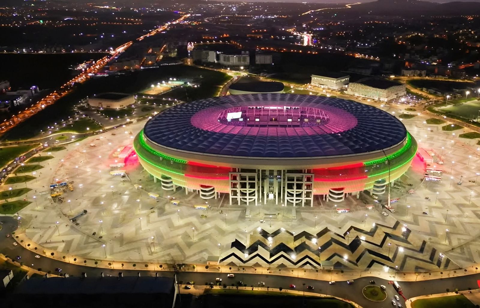 El estadio Ibn Battuta de Tanger.