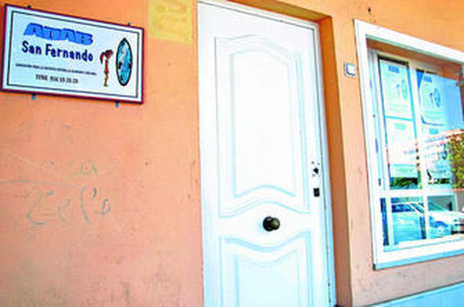 Imagen de la parte exterior de la sede de la asociación ADAB- San Fernando.