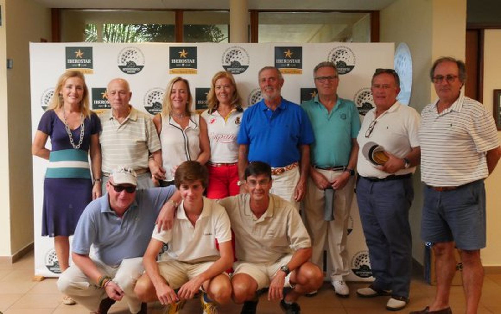 Carmen Angosto, Juan e Inmaculada Mení, Beatriz Barba, Ricardo Sánchez, Joaquín López, Diego Pedreira, Ernesto Andrés Delgado, Javier Zerolo, Ernesto Andrés Landaluce y José Colombo.

Foto: Ignacio Casas de Ciria