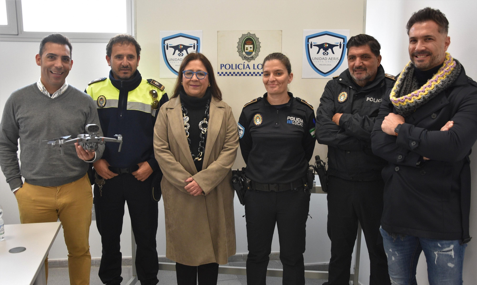 Nuevo servicio de vigilancia de drones en Punta Umbría