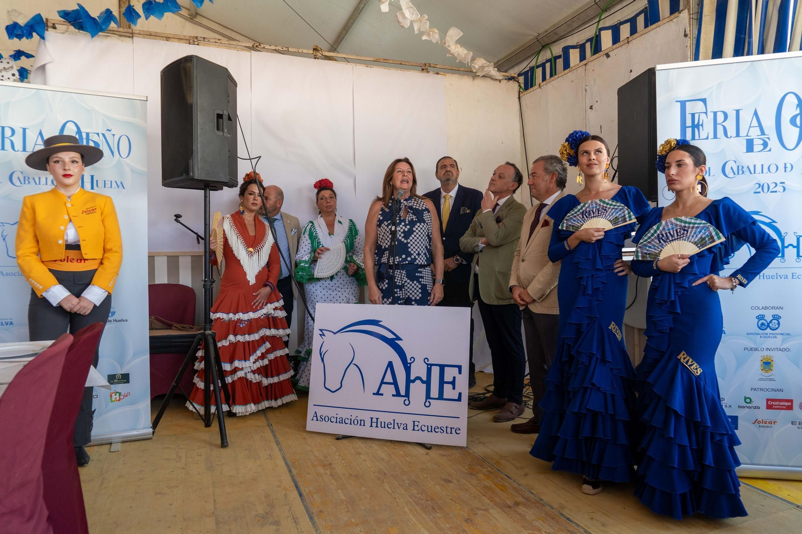 Imágenes de la entrega de reconocimientos de la X edición de la Feria de Otoño y del Caballo 2025 de Huelva