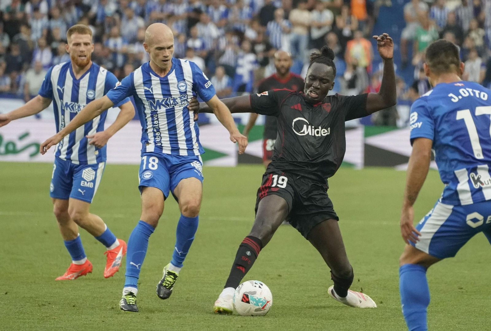 Las fotos del Alavés-Sevilla