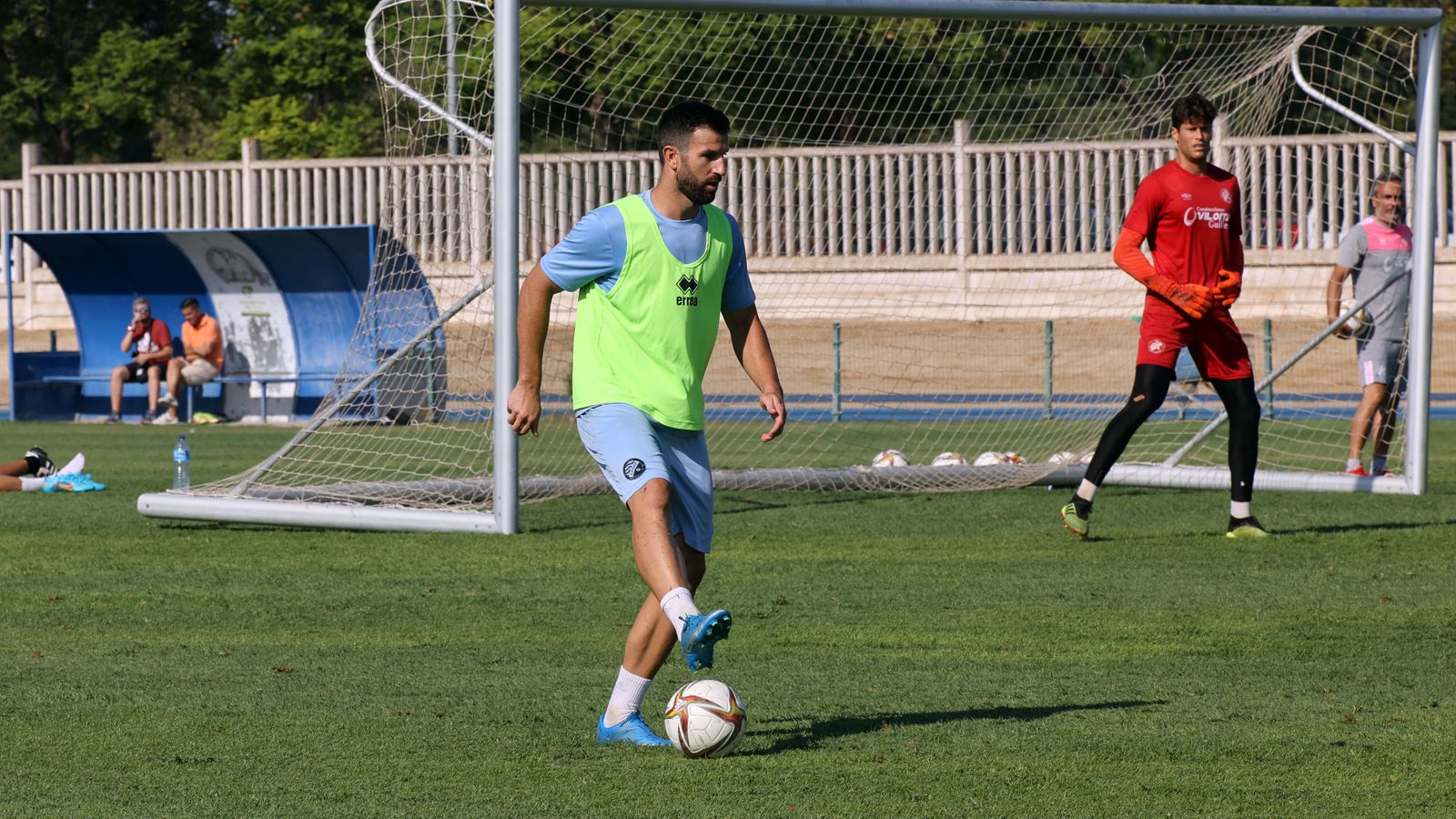 Entrenamiento del Xerez DFC en el Anexo Pepe Ravelo