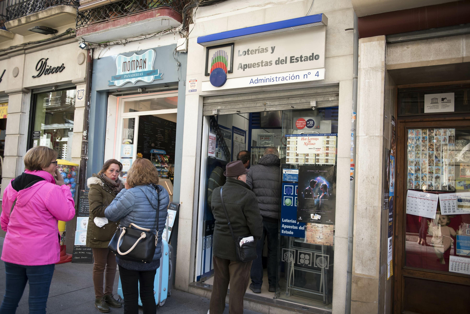 Granada, la provincia andaluza con mayor consignación para el Gordo