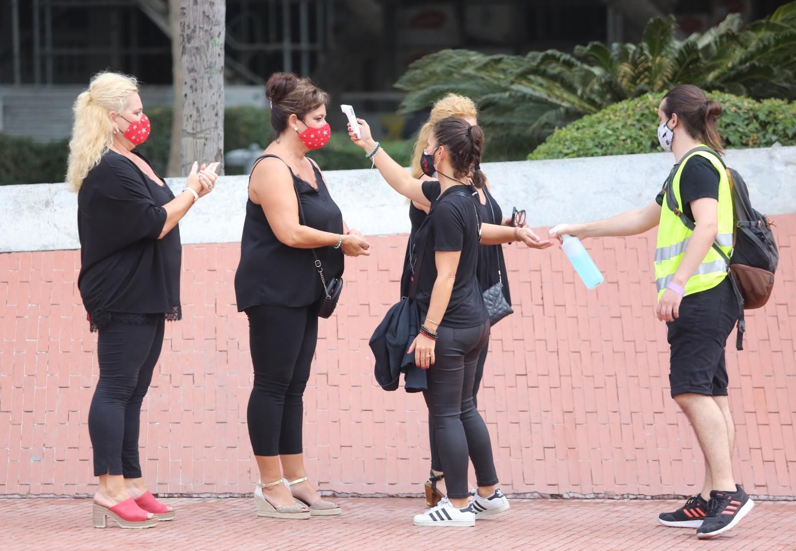 Las fotos de la manifestación de 'Alerta Roja' en Málaga en defensa de la cultura