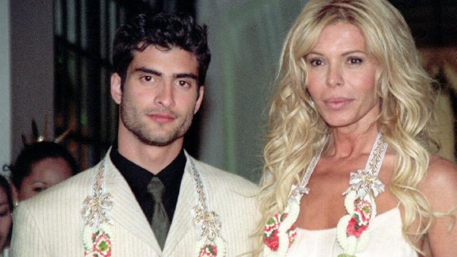 Asdrúbal y Bibiana Fernández, en su boda.