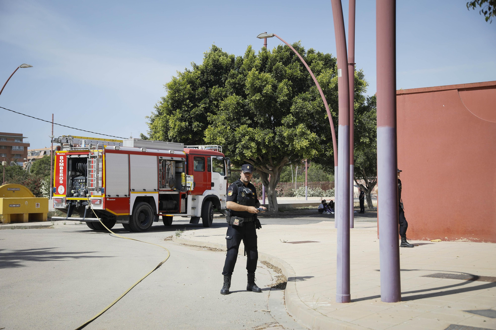 Las mejores imágenes del simulacro emergencias 061