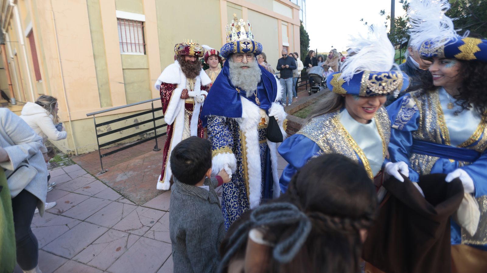 Las fotos de la recepción a los Reyes Magos en el ayuntamiento de La Línea