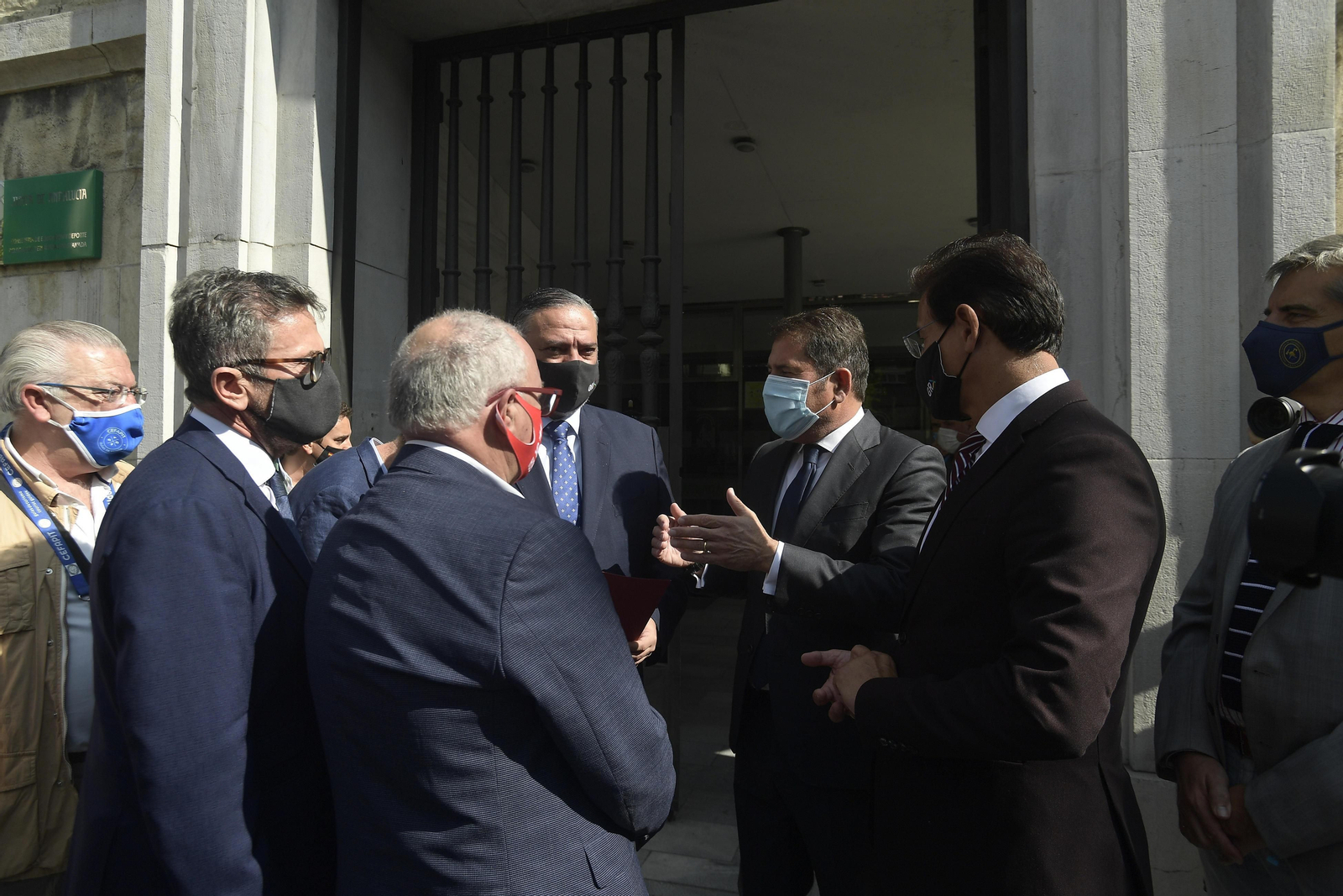 Fotos: El turismo se manifiesta en Granada