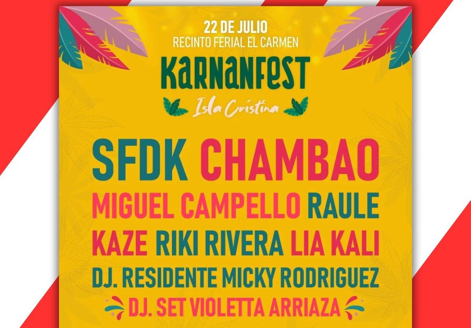 Cartel del Karnanfest.