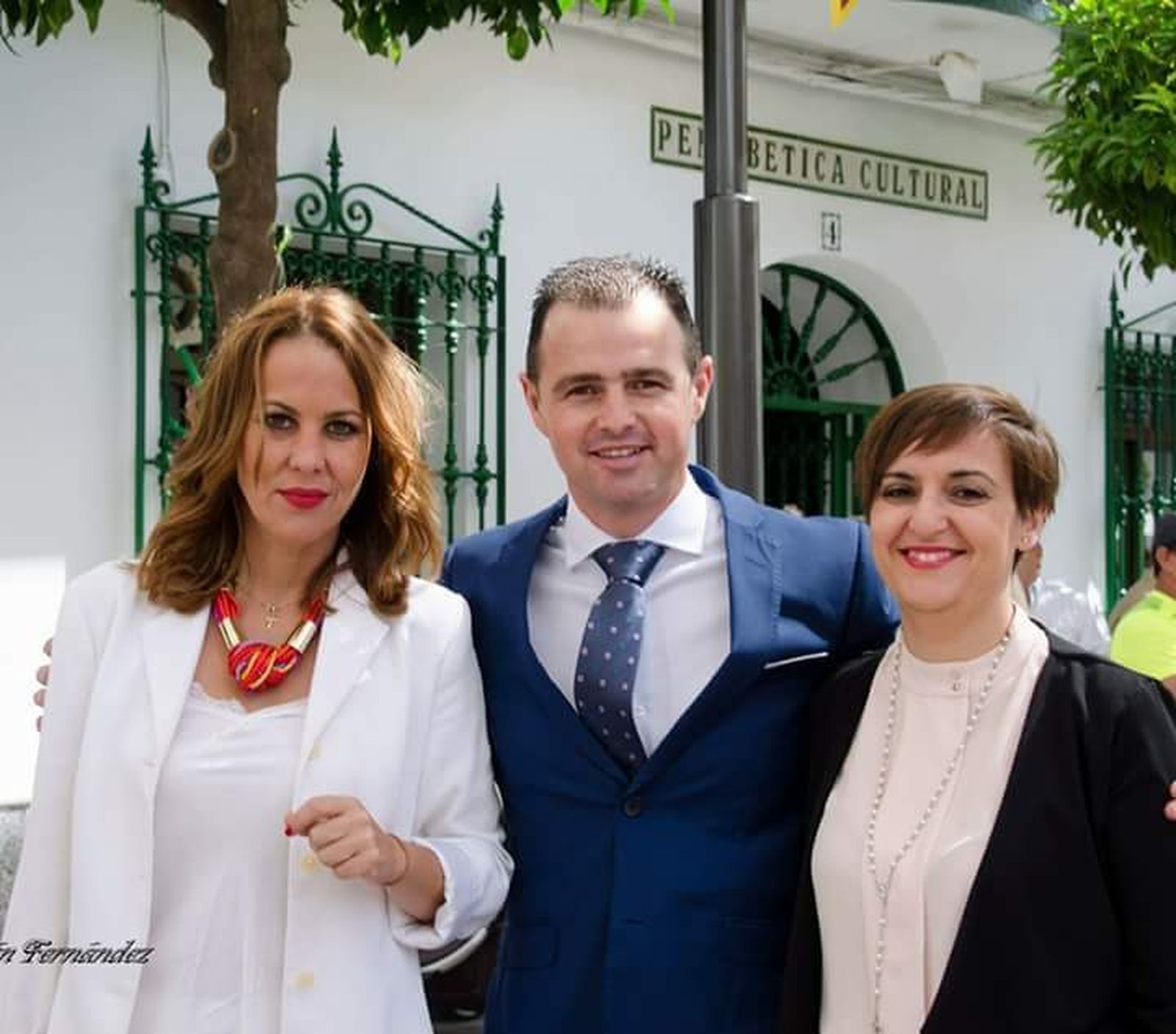Belén Gayango, Juan Manuel Curado y Almudena Rivera.