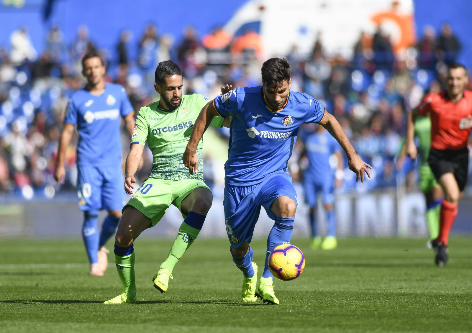 Las imágenes del Getafe-Betis