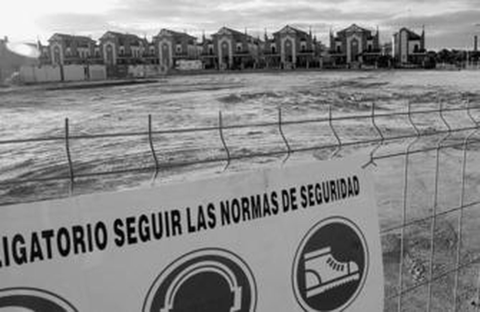 Gran parte del crecimiento urbanístico de Corrales, Bellavista y La Dehesa se ha realizado en terrenos de la antigua explotación minera.