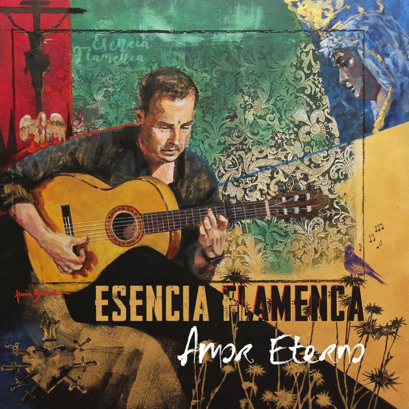 Portada del disco realizada por Nuria Barrera