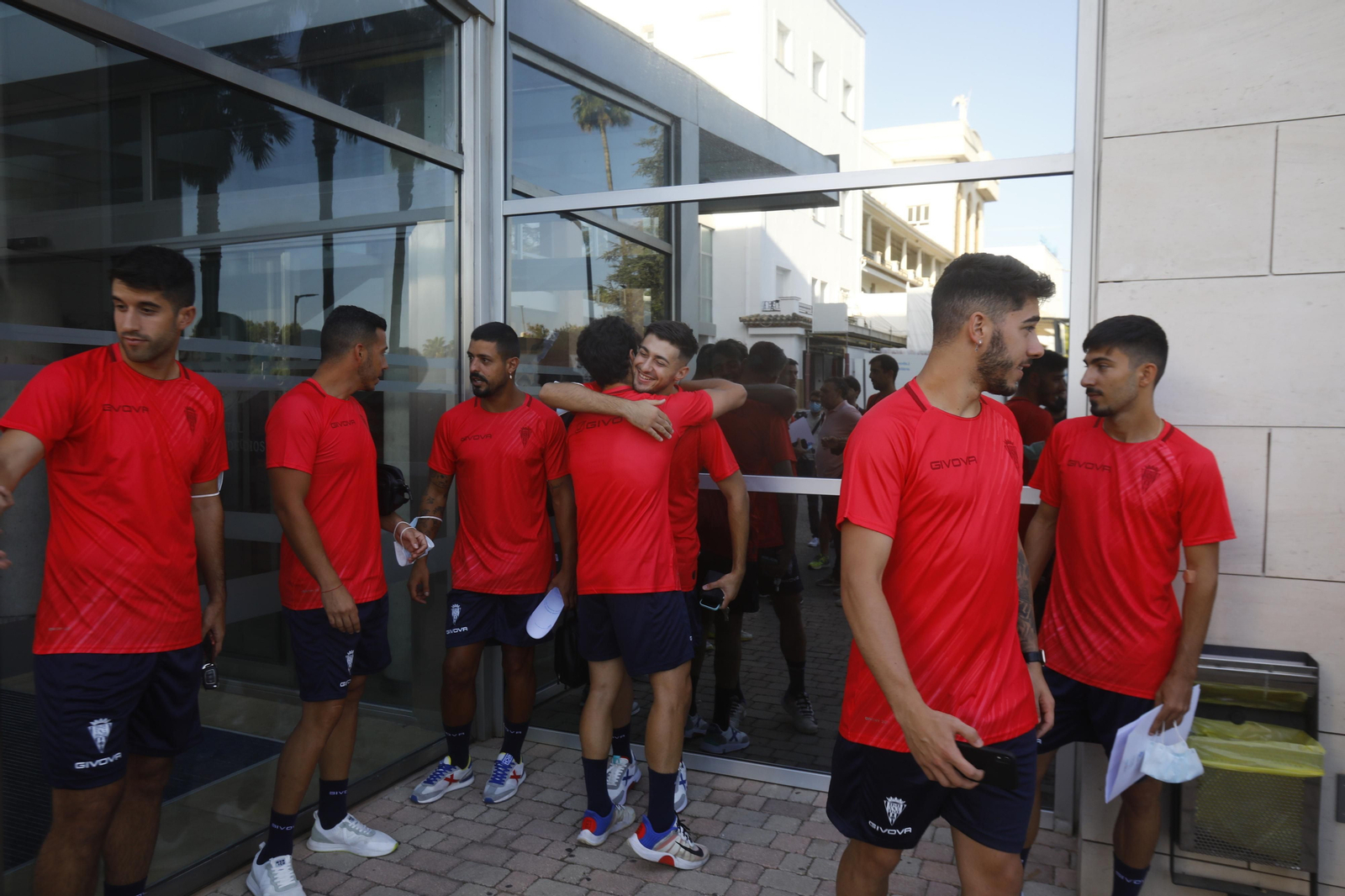 Las imágenes de los reconocimientos médicos del Córdoba Futsal