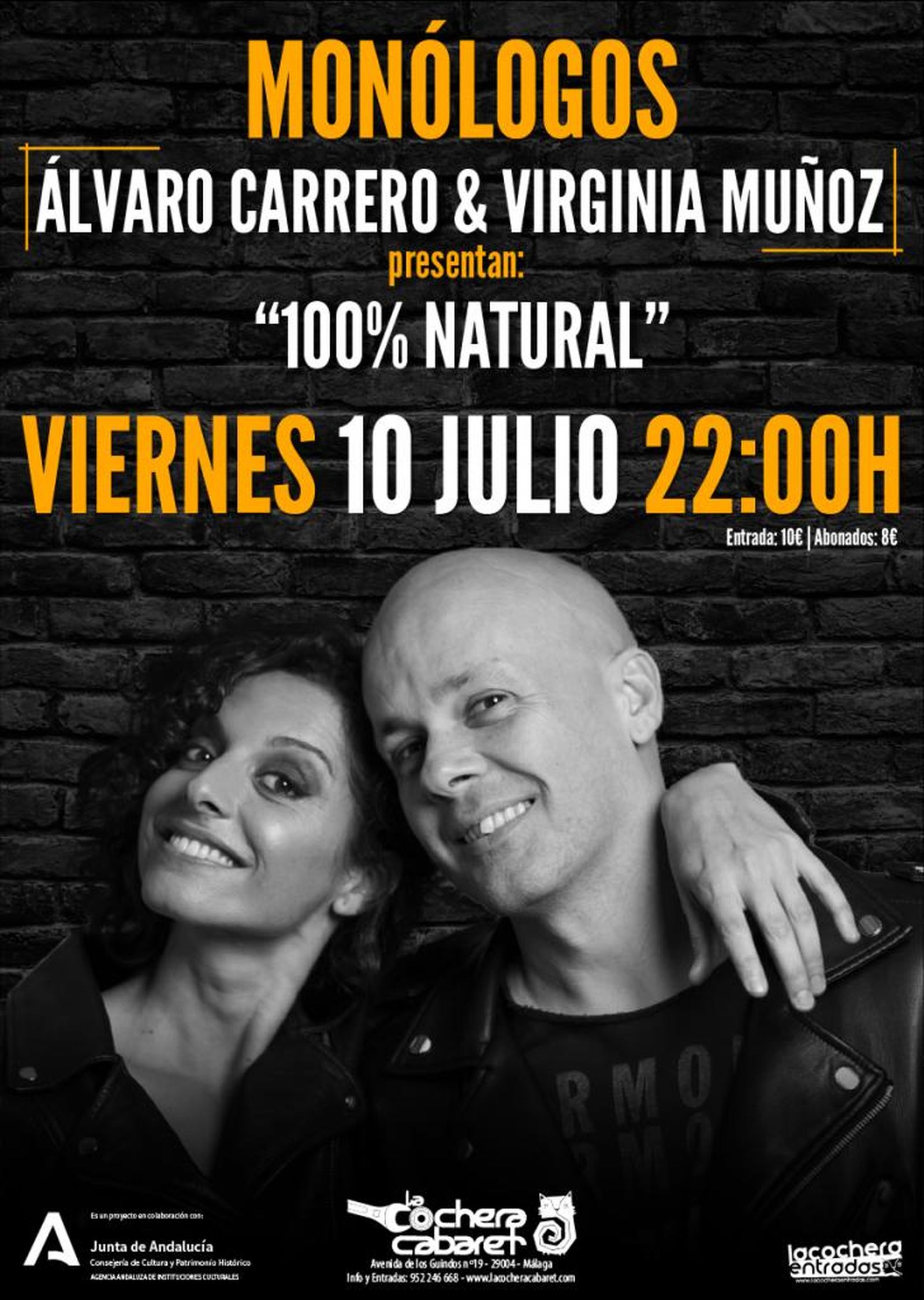 Monólogos de Álvaro Carrero y Virginia Muñoz.