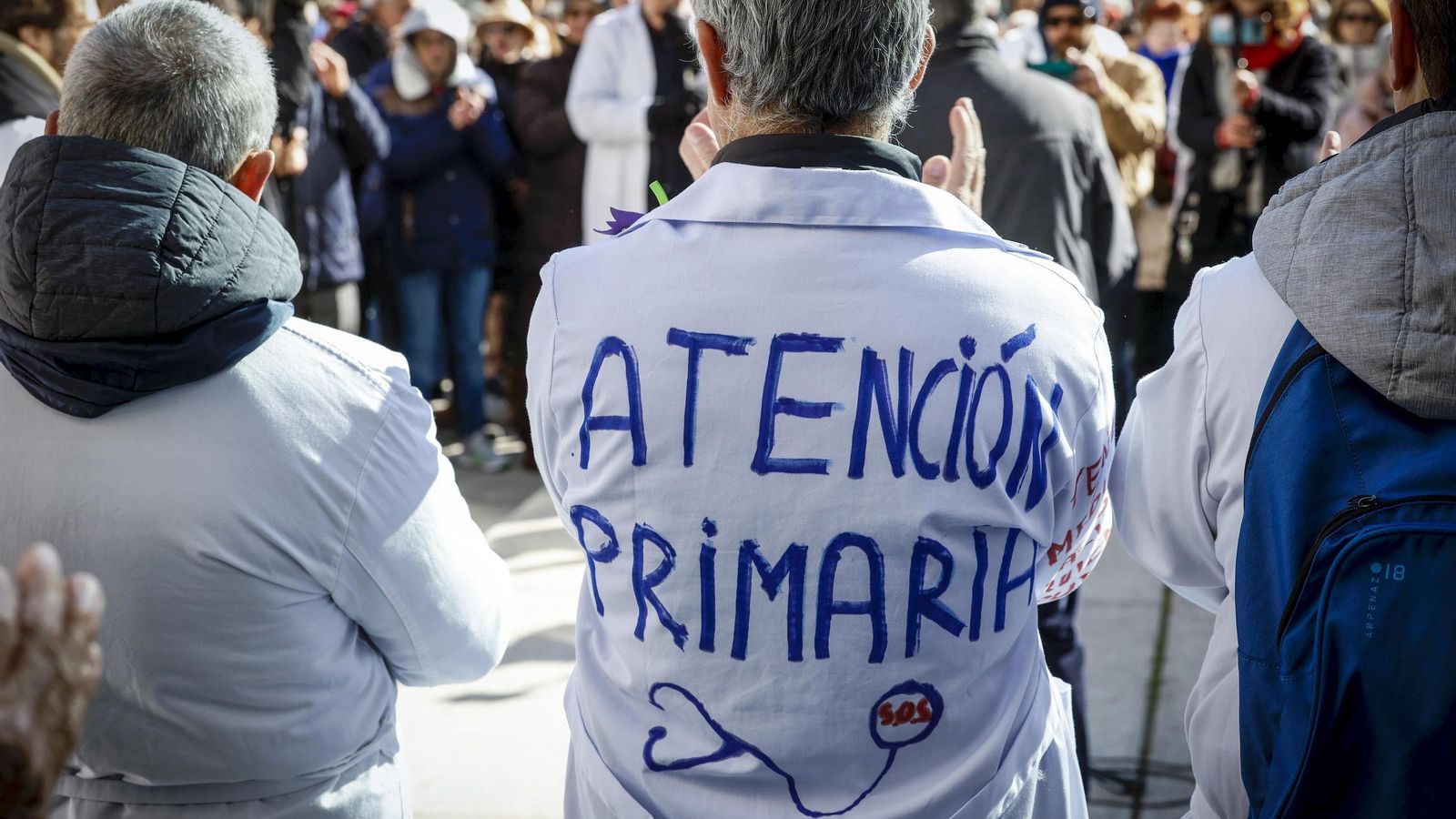 Una manifestación por una Atención Primaria de calidad.