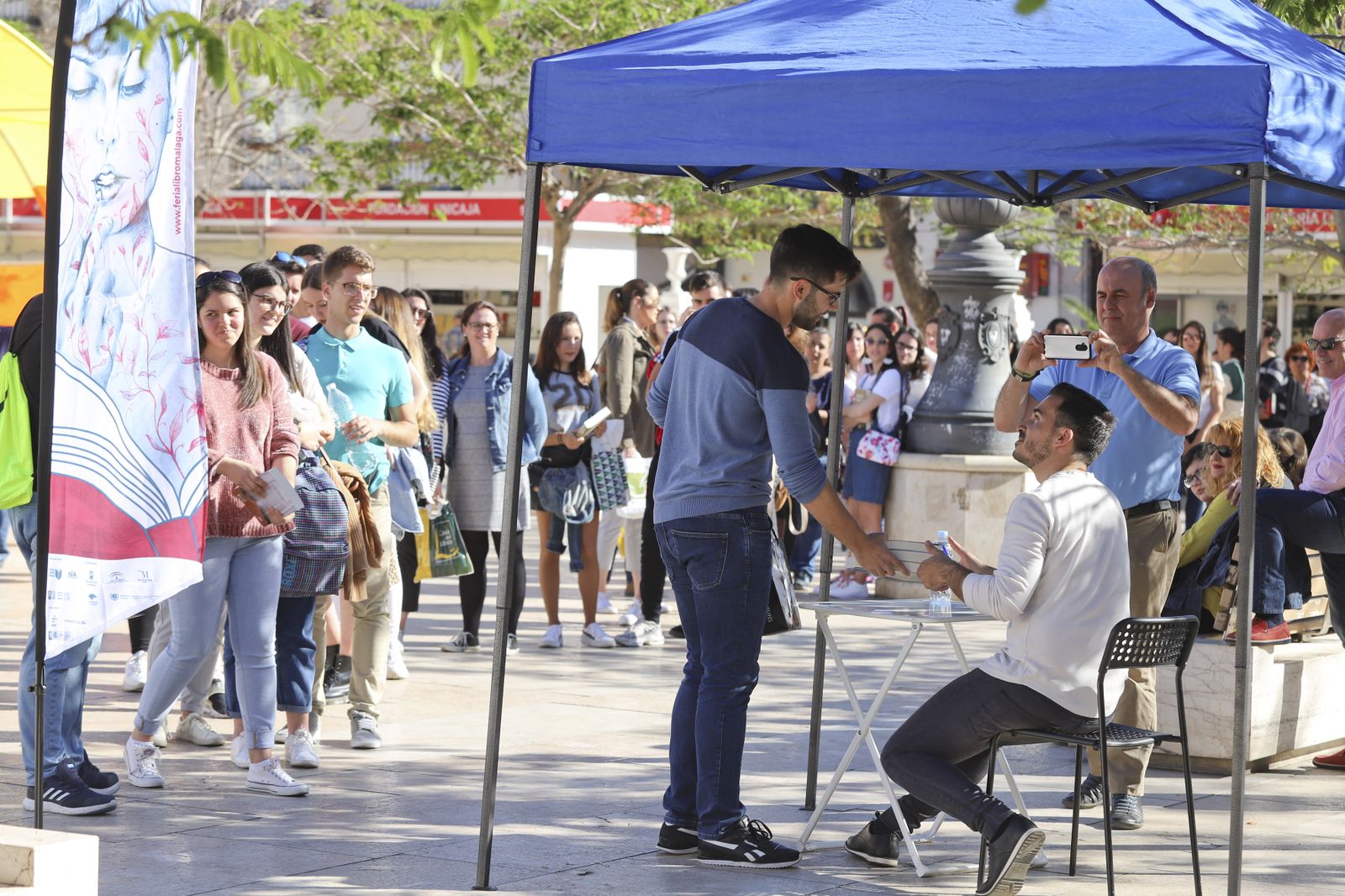 Las fotos de la Feria del Libro de Málaga