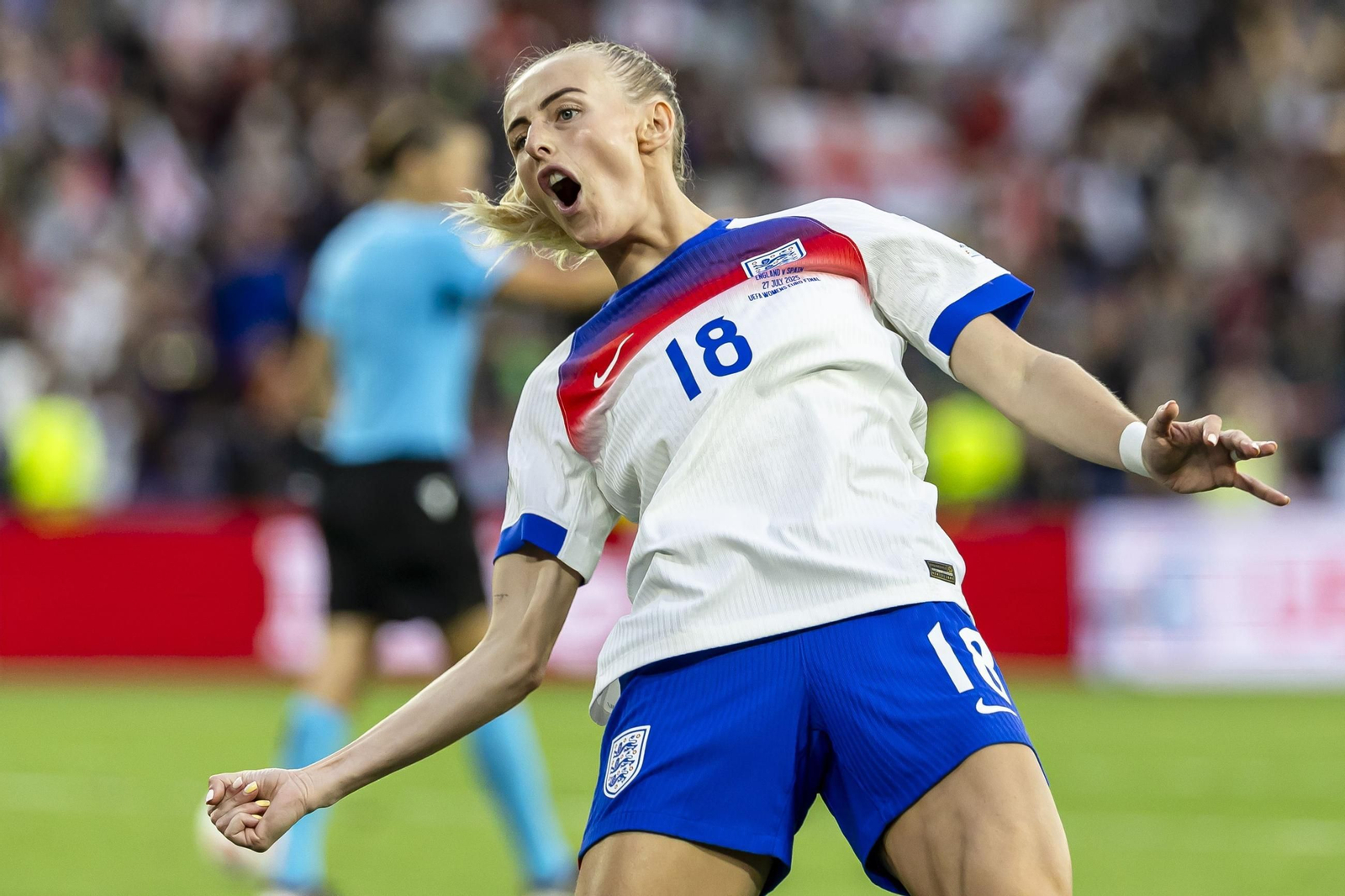 Las mejores imágenes de la final España - Inglaterra de la Eurocopa femenina