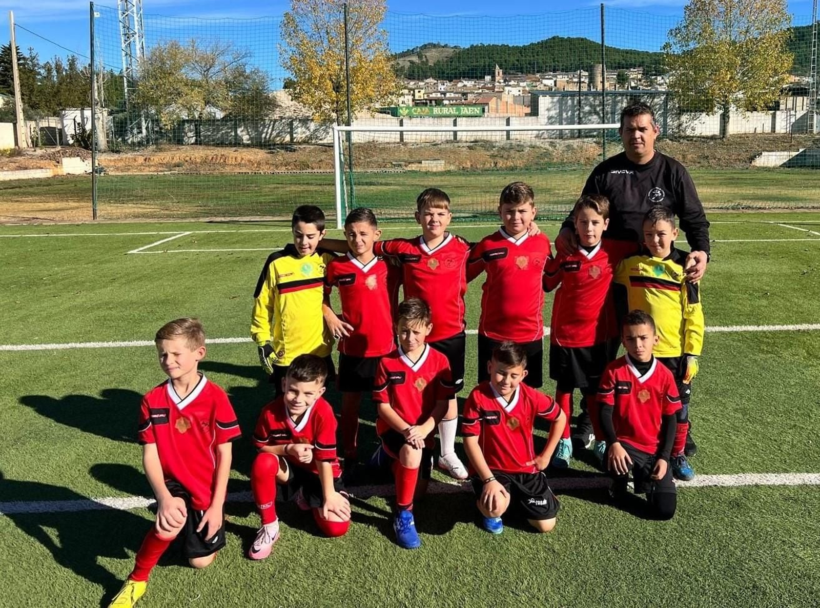 Equipo benjamín fútbol 7